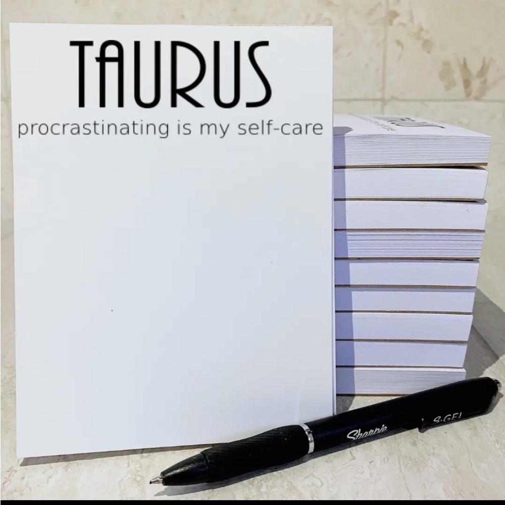 Zodiac Notepads - Picture 5 of 11